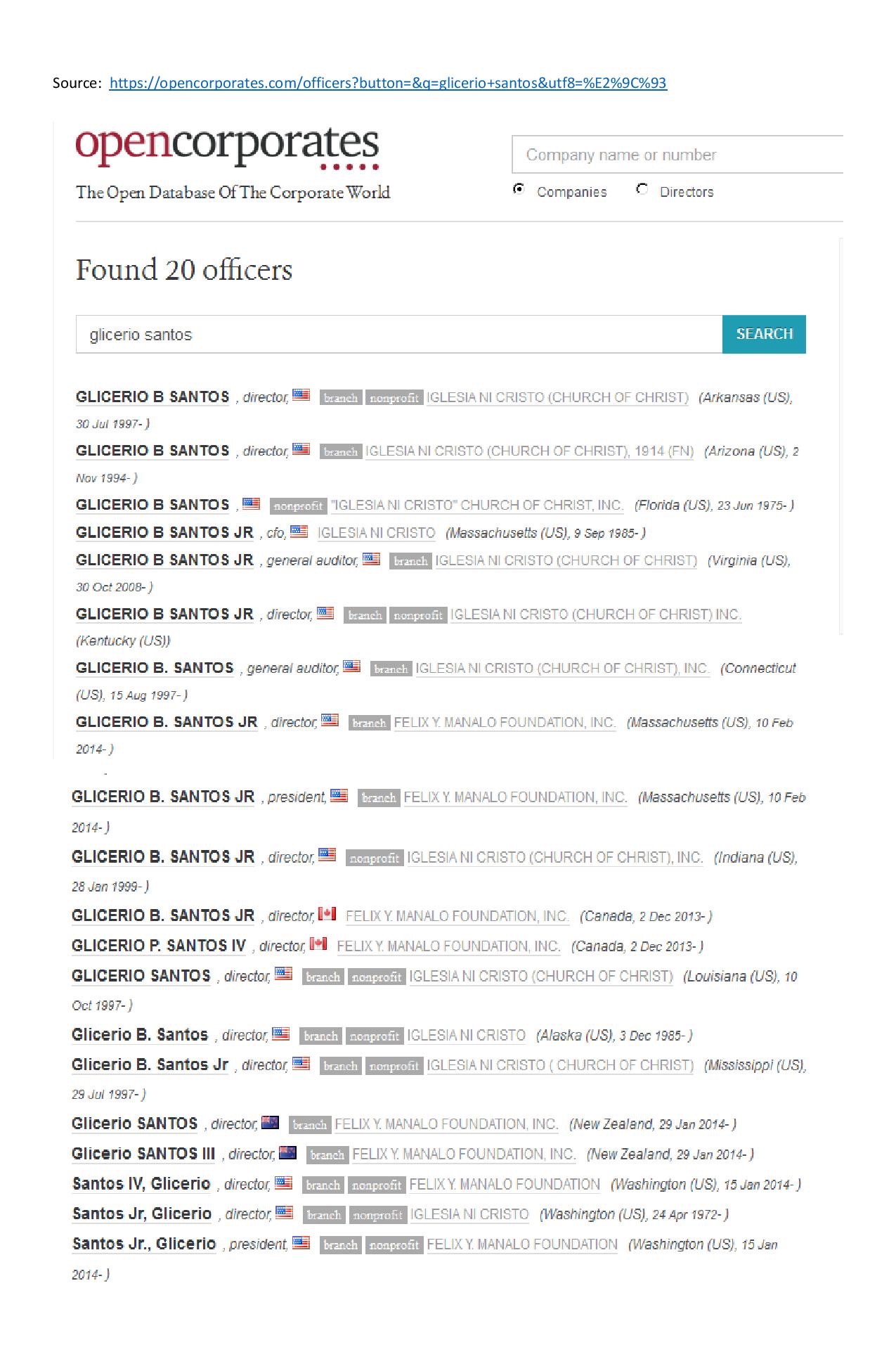 glicerio-santos-search-results