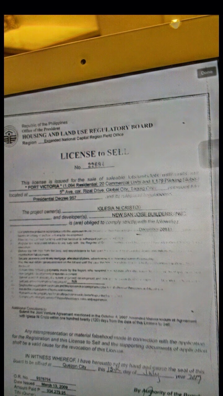 license-to-sell