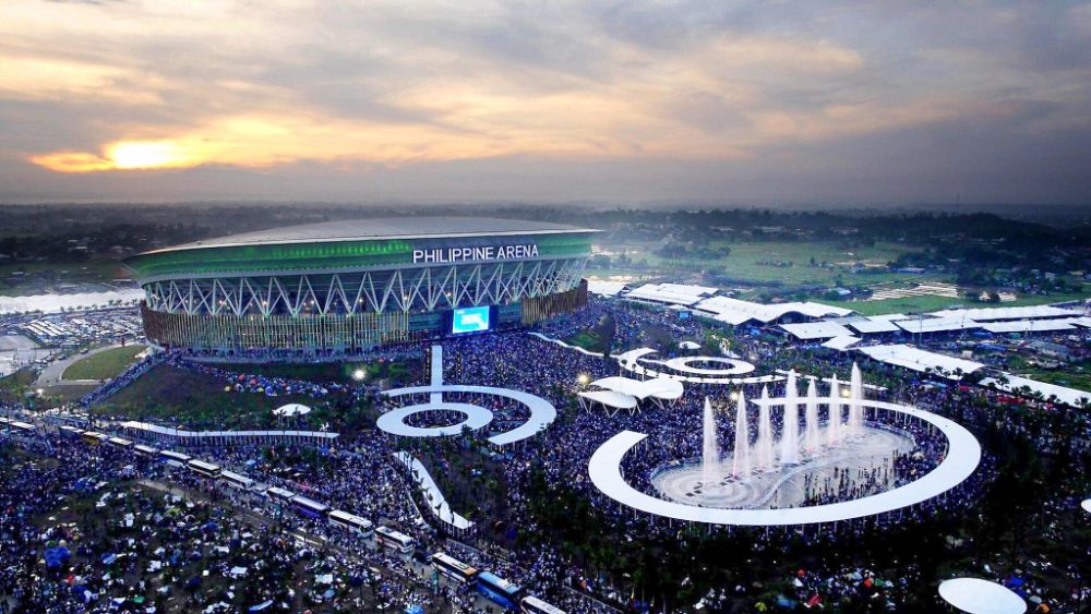PHILIPPINE ARENA FUNDED BY MULTI-BILLION BANK LOANS: INC PROPERTIES USED AS COLLATERAL FOR LOANS