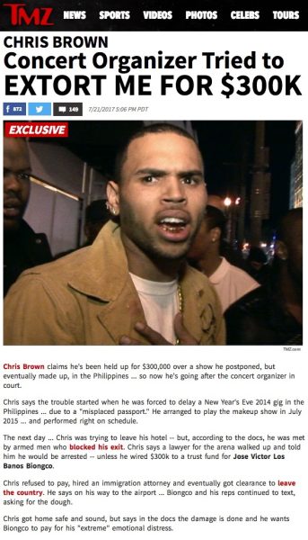 PA-Chris Brown TMZ