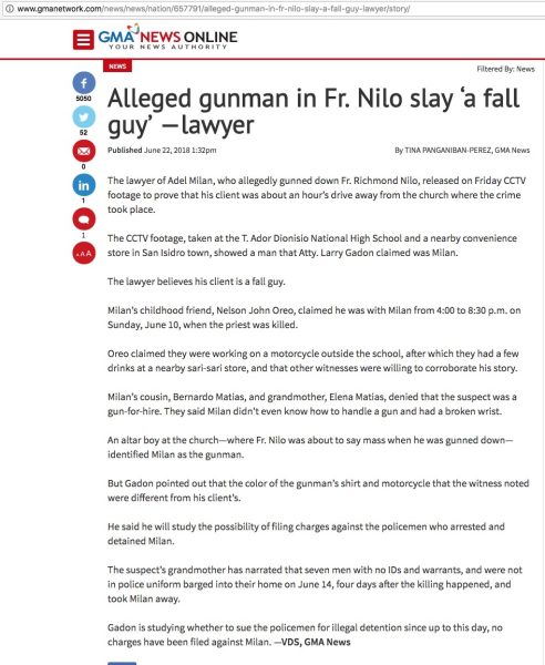 [2018.06.24] Milan - Fall Guy TV Report - http-::www.gmanetwork.com:news:news:nation:657791:alleged-gunman-in-fr-nilo-slay-a-fall-guy-lawyer:story:
